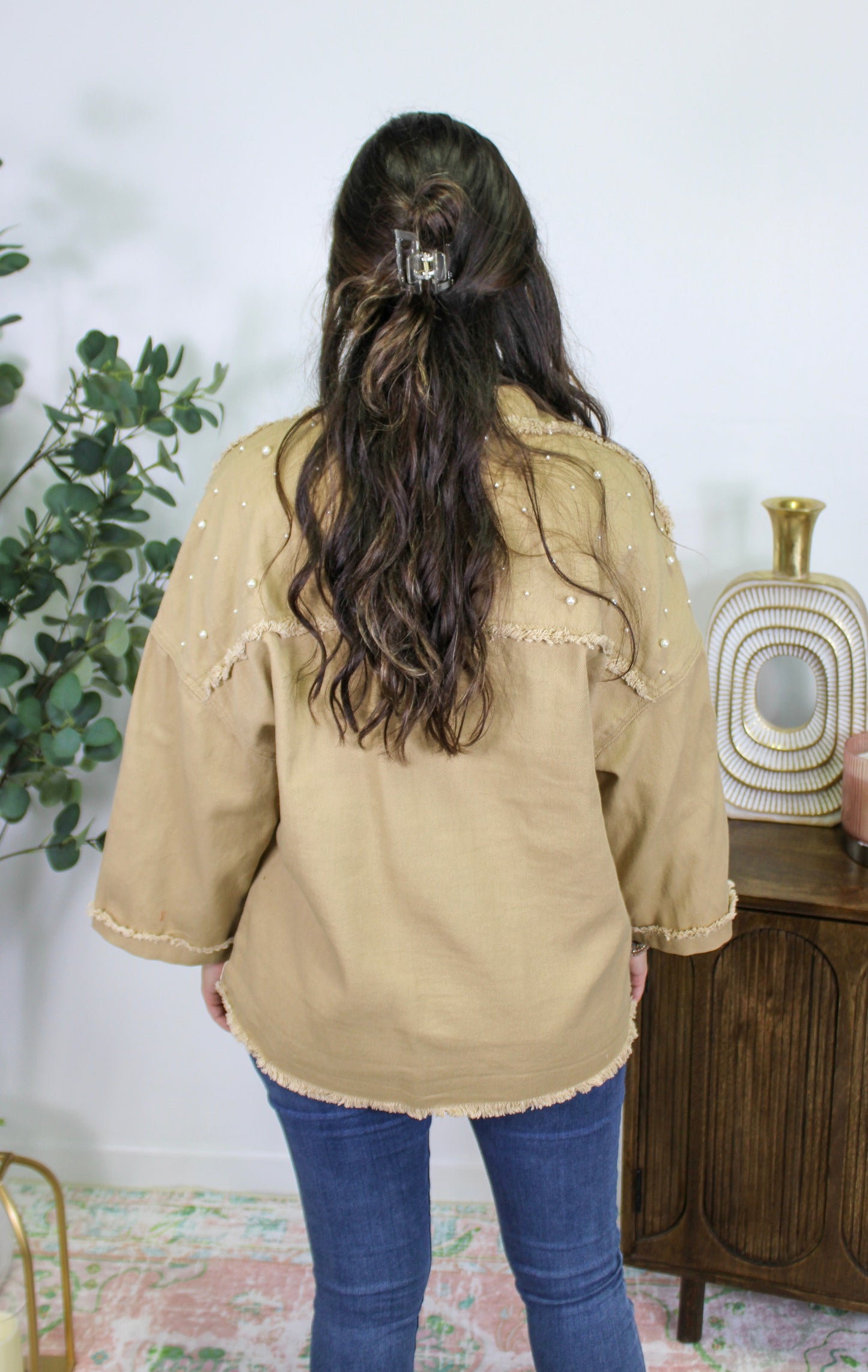 Khaki Pearl Jacket LT