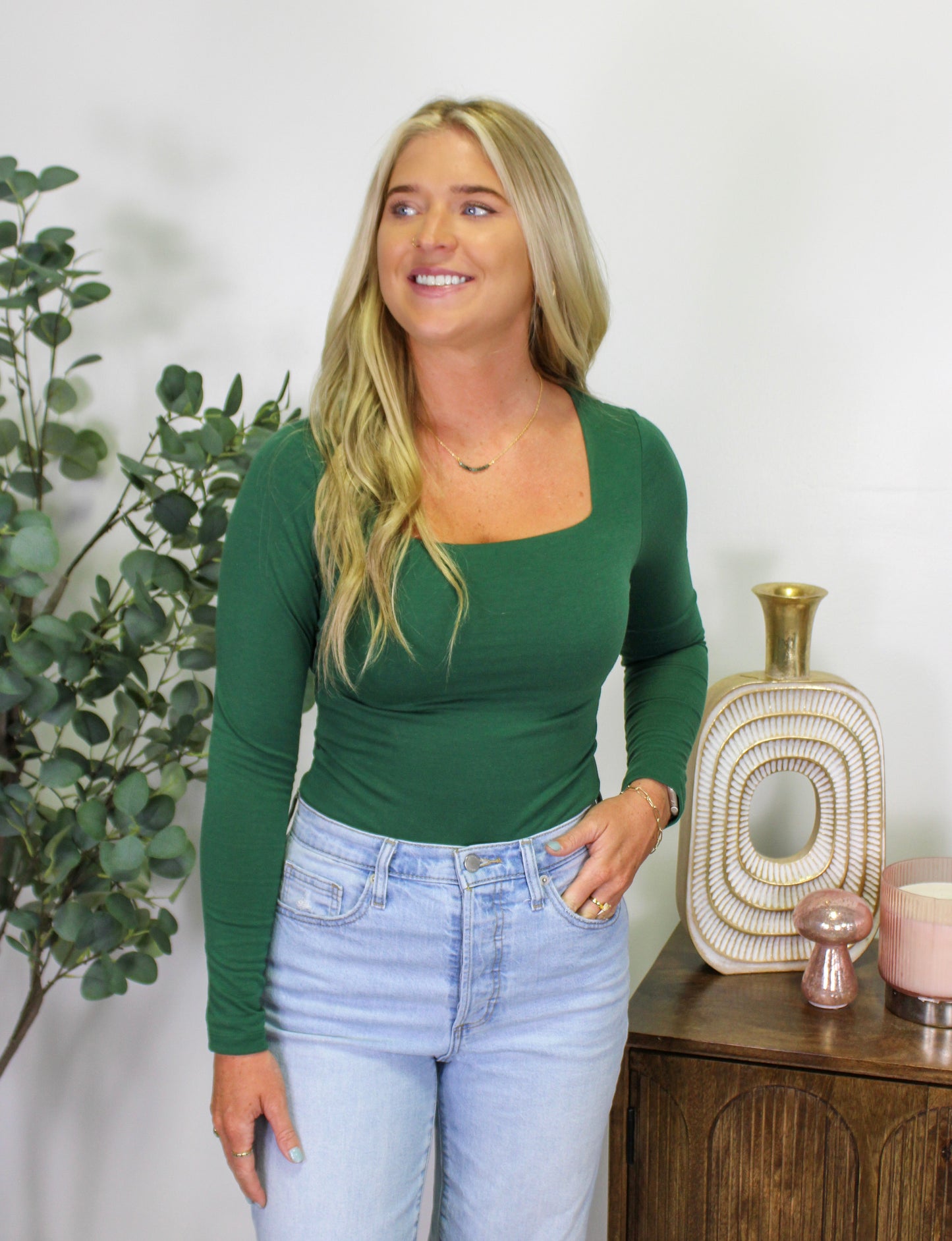 Green Bodysuit LT