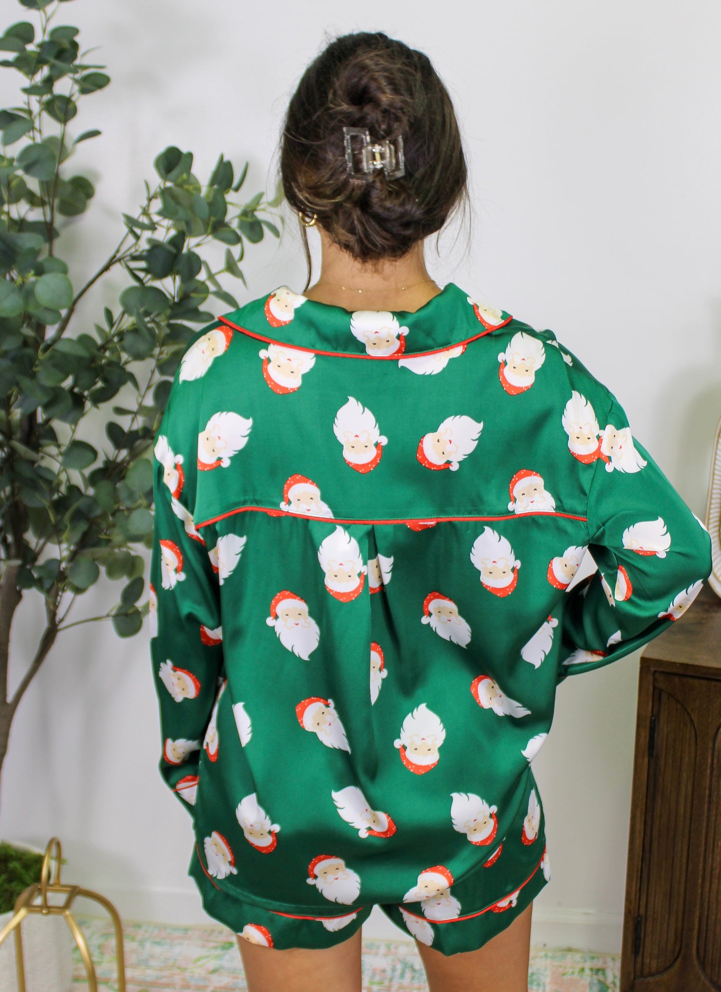 Green Santa Pajamas RTS