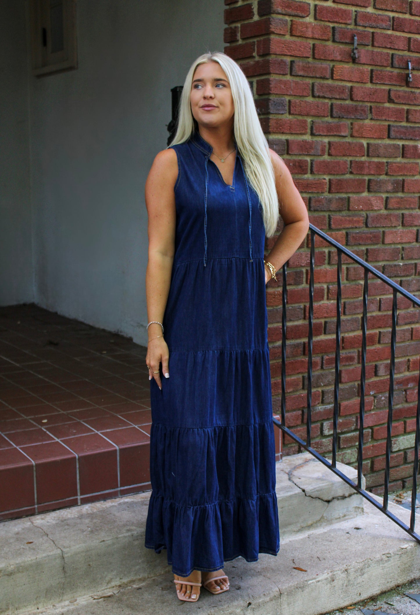 Chambray Maxi Dress LT