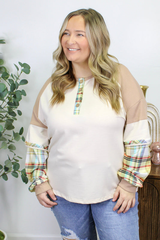 Plaid Plus Size Shirt LT