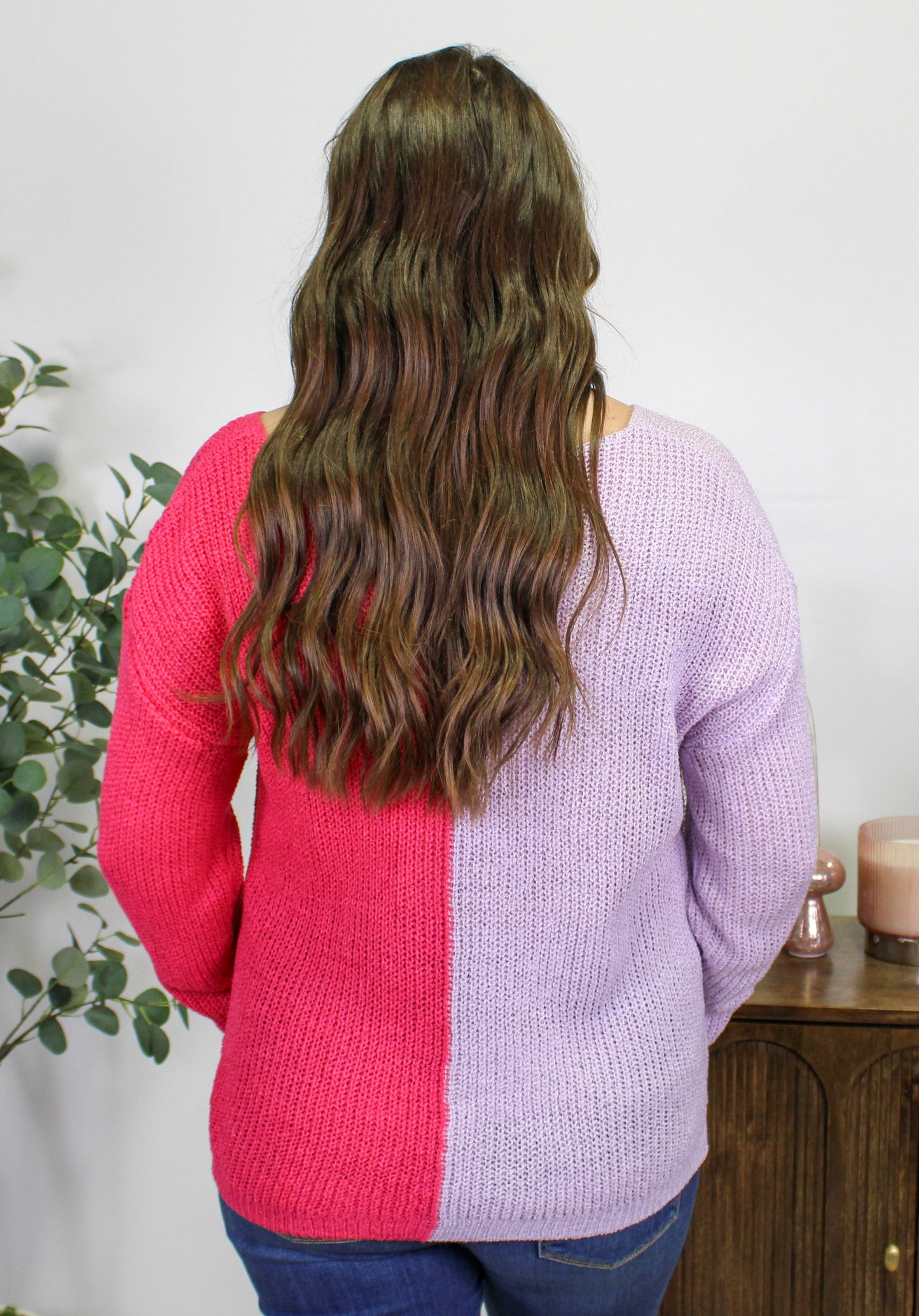 Pink and Purple Sweater November.